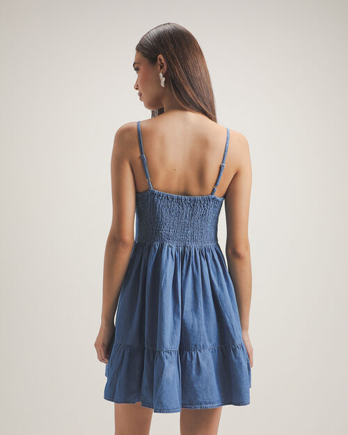Vestido Corto Tirantes