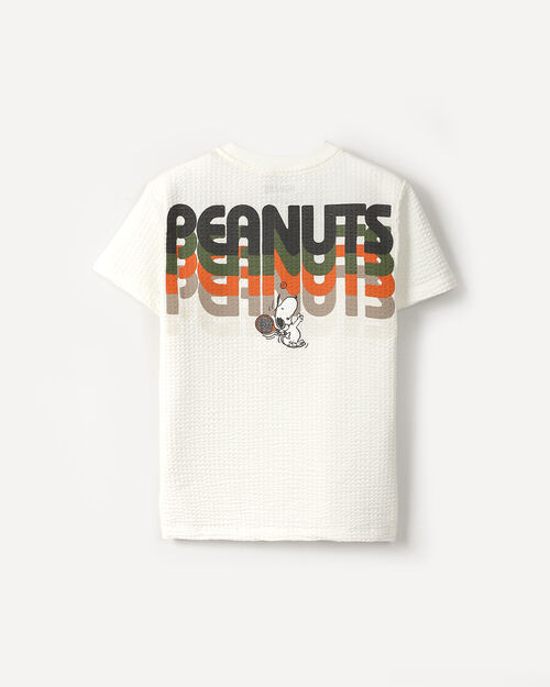 Playera Blanca Peanuts