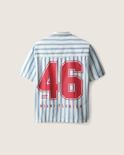 Camisa Boxy Con Dise&ntilde;o