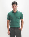 Polo Tejida Verde,VERDE BOSQUE