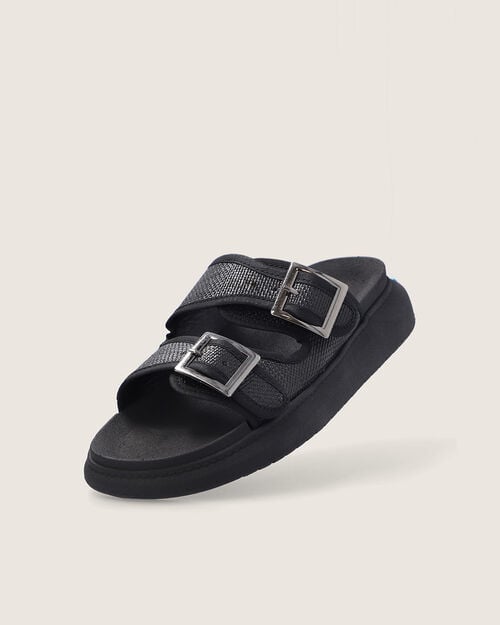 Sandalias Plataforma Negra