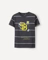 Playera Gr&aacute;fico Bob Esponja,GRIS OBSCURO