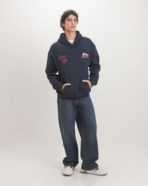 Sudadera Azul Relaxed