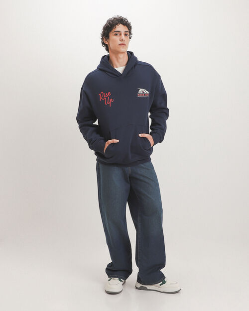 Sudadera Azul Relaxed