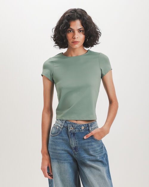 Crop Top Verde