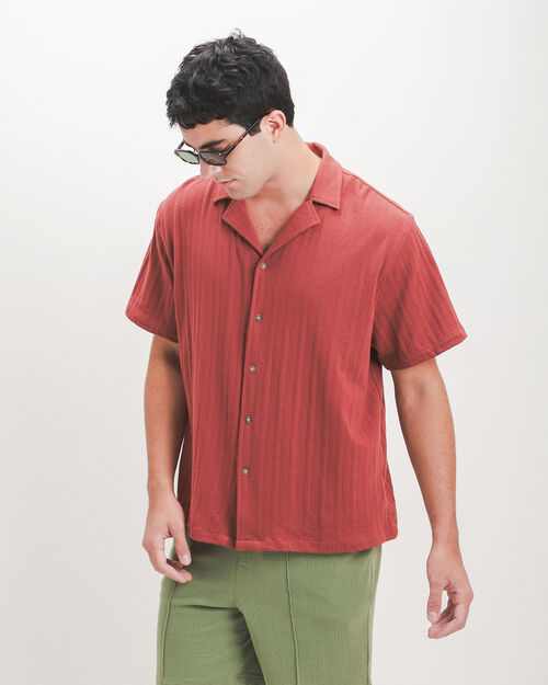 Camisa Relaxed Roja