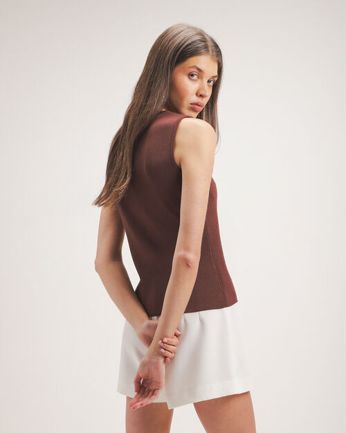 Chaleco Largo Botones