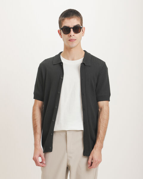 Camisa Regular Verde