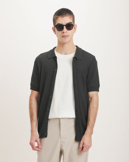 Camisa Regular Verde