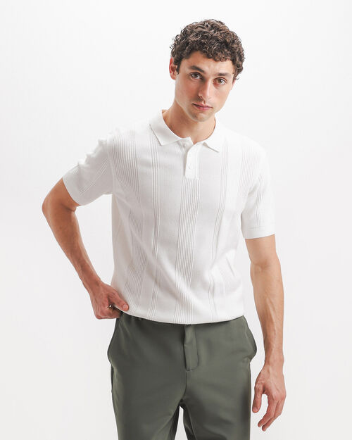 Polo Slim Blanca