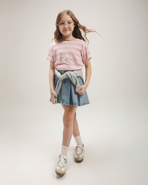 Playera Estampado Rayas