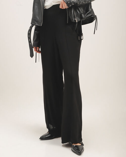 Pantalón Negro Wide Leg