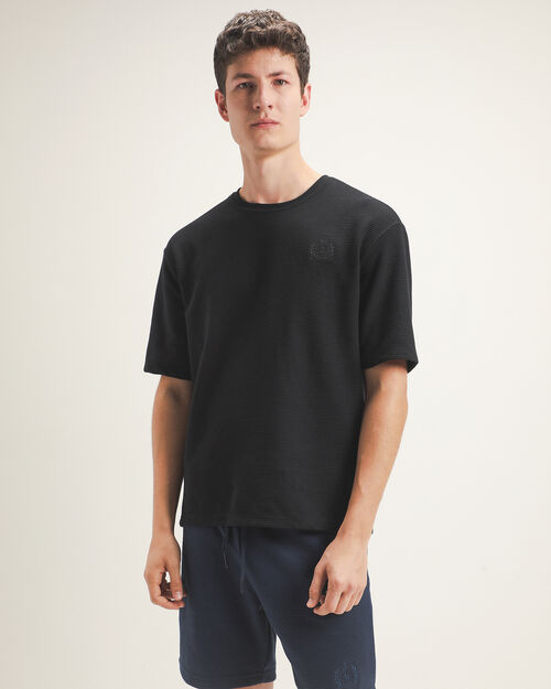 Playera Fit Relaxed Negra