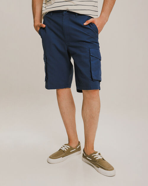 Short Cargo Azul