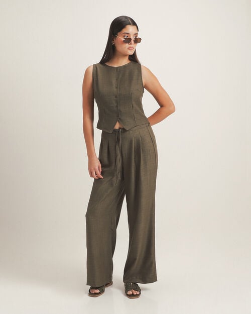 Pantal&oacute;n Verde Jaretas