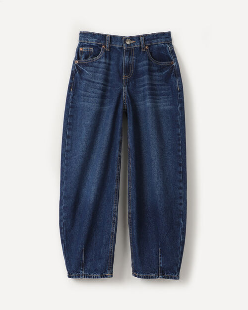 Barrel Jeans Marino
