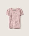 Playera Con Dise&ntilde;o Mariposa,ROSA EMPOLVADO
