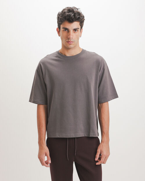 Playera Oversize Gris