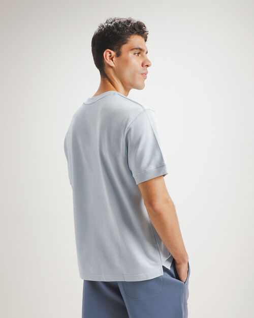Playera Azul Fit Relaxed