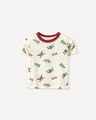 Playera Dise&ntilde;o B&eacute;isbol,CREMA