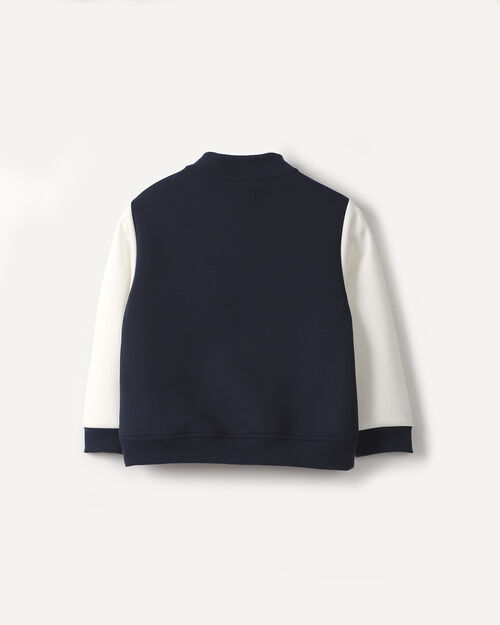 Chamarra Bomber Azul