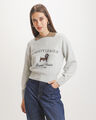 Su&eacute;ter Gris Varsity,GRIS CLARO