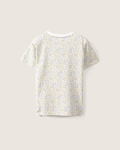 Playera Manga Corta Flores