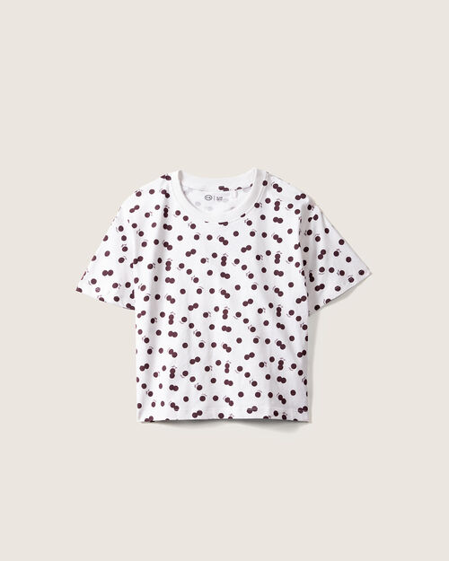 Playera Estampado Lunares