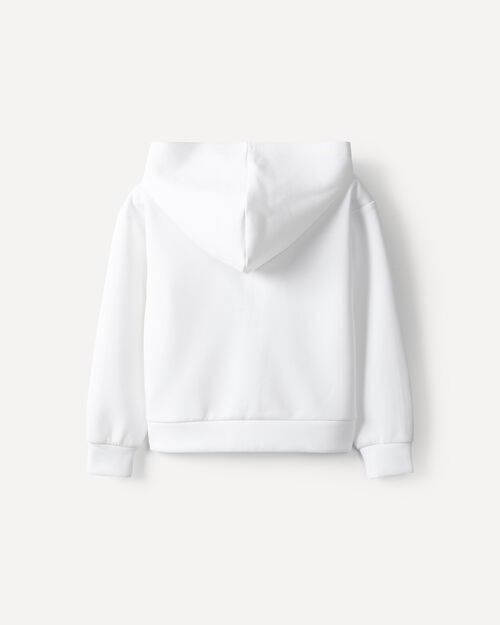 Sudadera Blanca Zipper