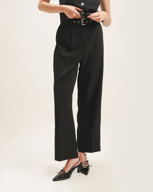 Pantalón Negro Cinturón