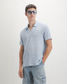 Polo Relaxed Azul,AZUL CIELO