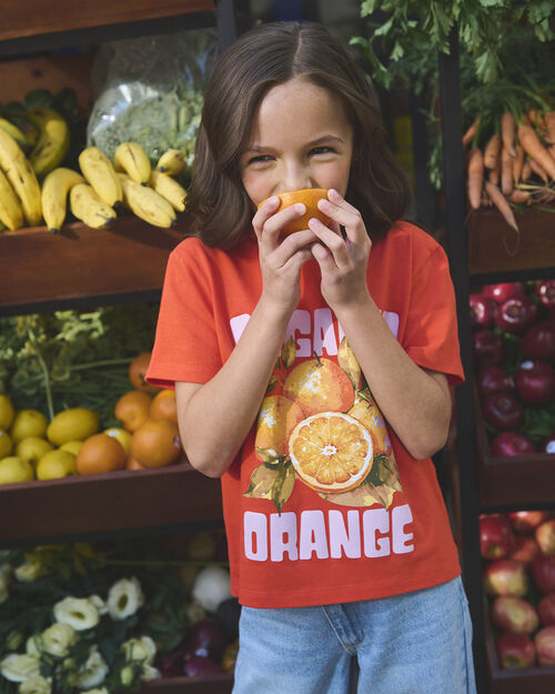 Playera Estampada Manga Corta