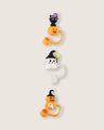 Pack Cubre Popotes Halloween,NARANJA CALABAZA