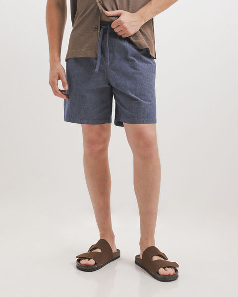 Short Pull On Azul