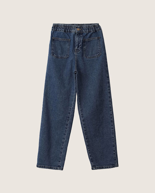 Jeans Fit Mom Azul