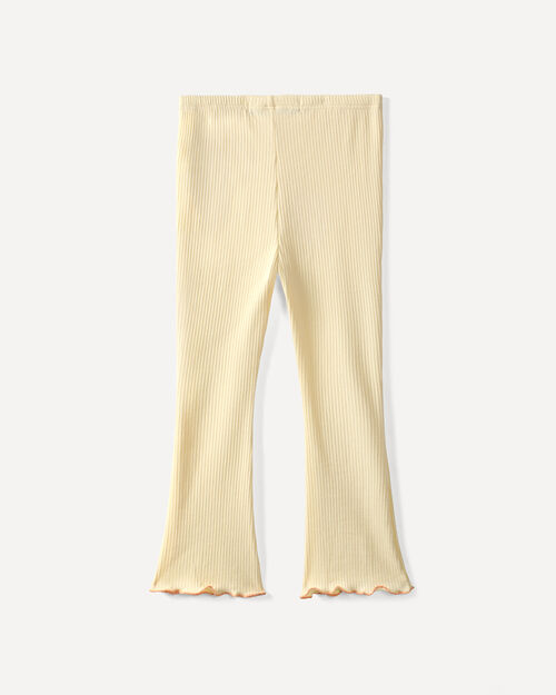 Leggings Tejido Amarillo
