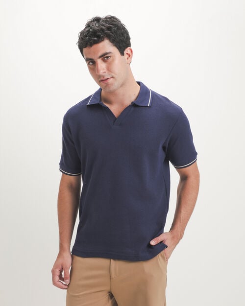 Polo Regular Azul