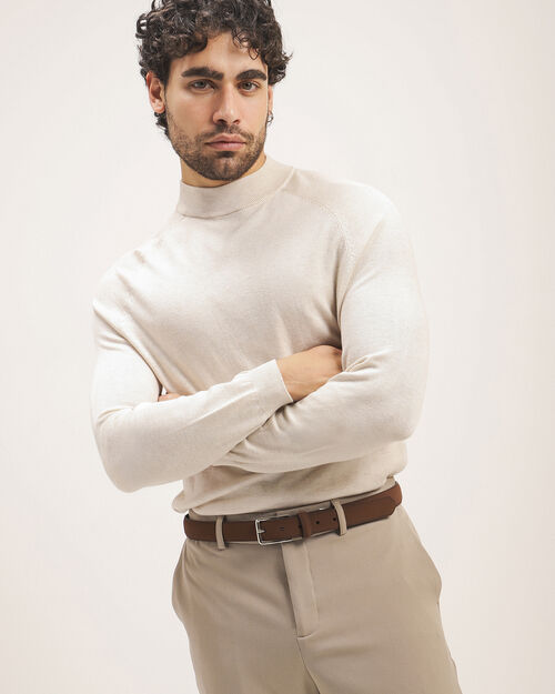 Suéter Básico Beige