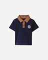 Polo Azul Tejida,AZUL MARINO
