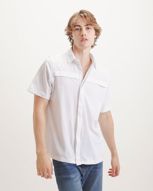 Camisa Blanca Tejida