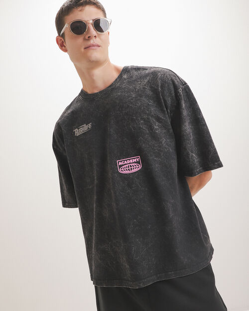 Playera Manga Corta Boxy