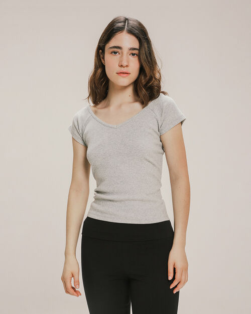 Crop Top Tejido Suave