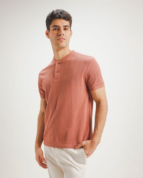 Polo Naranja Fit Slim