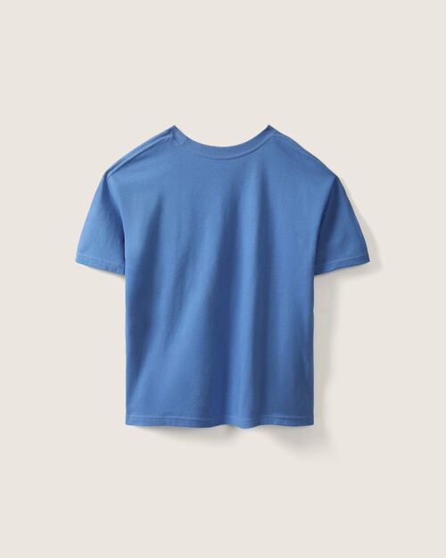 Playera Azul Con Dise&ntilde;o
