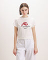 Crop Top Beige,CRUDO