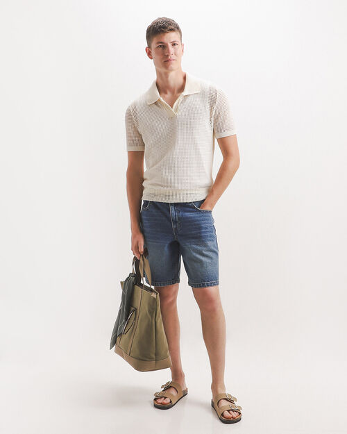 Polo Beige Semiajustada