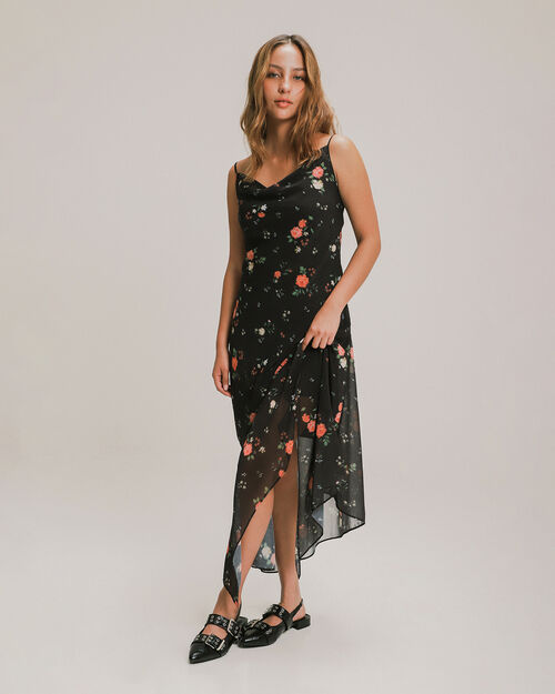 Vestido Largo De Tirantes