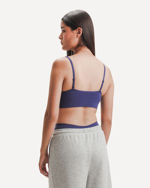 Top Seamless Azul
