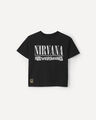 Playera Dise&ntilde;o Nirvana,NEGRO