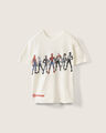 Playera Spider-Man,BLANCO